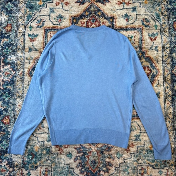 Vintage Royal Canadian Air Force Crest V-Neck Sweater - Picture 2 of 5